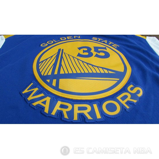 Camiseta Kevin Durant #35 Golden State Warriors 2017-18 Azul - Haga un click en la imagen para cerrar